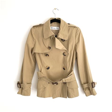 christian dior trenchcoat|Christian Dior trench coat women's.